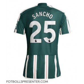 Manchester United Jadon Sancho #25 Borta Matchtröja 2023-24 Kortärmad
